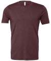CVC3001 3001CVC Canvas Unisex Heather CVC T-Shirt Heather Maroon colour image