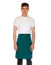 DE106 DP110 Dennys Polyester Waist Apron with Pocket Bottle Green colour image