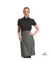 DE106 DP110 Dennys Polyester Waist Apron with Pocket Griffin Grey colour image