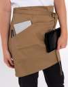 DE115 DP117 Dennys Low Cost Apron Khaki colour image