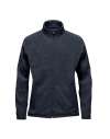 FHZ-1W Stormtech Ladies Avalante Full Zip Knitted Fleece Jacket Navyheather colour image