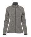 FPX-1W Stormtech Ladies Yosemite Full Zip Fleece Jacket Granite Heather colour image