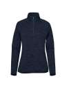 FPX-2W Stormtech Ladies Yosemite 1/2 Zip Pullover Navyheather colour image