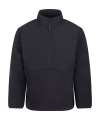 FR856 Front Row 1/2 Zip Micro Fleece Black colour image