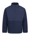 FR856 Front Row 1/2 Zip Micro Fleece Navy colour image