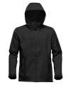 HR-1 Stormtech Epsilon 2 Hooded Soft Shell Jacket Black colour image
