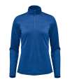 HXR-1W Stormtech Ladies Milano 1/4 Zip Pullover Classic Blue Heather colour image