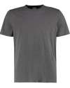 K507 KK507 Kustom Kit Fashion Fit Cotton T-Shirt Dark Grey Marl colour image