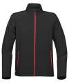 KSB-1 Stormtech Orbiter Soft Shell Jacket Black / Red* colour image