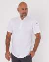 LE008 DF130 Le Chef Knitted Piqué Chef's Shirt White colour image