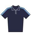 LV293 Finden + Hales Kids Team Polo Shirt Navy colour image