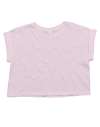M96 Mantis Ladies Organic Cropped T-Shirt Soft Pink colour image
