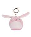 MM026 Mumbles Character Key Ring Bunny Pink colour image