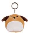 MM026 Mumbles Character Key Ring Dog Light Brown colour image