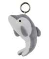 MM026 Mumbles Character Key Ring Dolphin Grey colour image