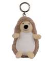 MM026 Mumbles Character Key Ring Hedgehog Light Brown colour image