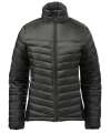 PDX-1W Stormtech Ladies Montserrat Thermal Jacket Black / Granite colour image