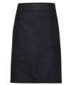 PR135 Premier Division Waist Apron Indigo / Brown Denim colour image
