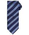 PR783 Premier Waffle Stripe Tie Navy / Royal colour image