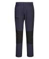 PW2402 CD886 Portwest WX2™ Eco Active Stretch Work Trousers Black colour image