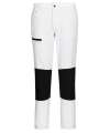 PW2402 CD886 Portwest WX2™ Eco Active Stretch Work Trousers White colour image