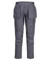 PW2403 CD883 Portwest WX2™ Eco Stretch Holster Trousers metal grey colour image