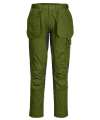 PW2403 CD883 Portwest WX2™ Eco Stretch Holster Trousers Olive Green colour image