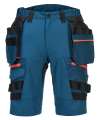 PW4444 DX444 Portwest DX4™ Holster Pocket Shorts Metro Blue colour image
