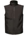RG215 TRA848 Regatta Octagon II Printable Soft Shell Bodywarmer Black colour image