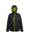 RG444 TRA241 Regatta Navigate Thermal Jacket Black / Lime colour image