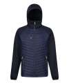 RG446 TRA549 Regatta Navigate Hybrid Jacket Navy / Seal colour image