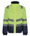RG452 TRF691 Regatta Navigate Half Zip Fleece Yellow / Navy colour image
