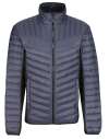 RG671 TRA529 Regatta Tourer Hybrid Jacket Seal Grey / Black colour image