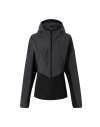 RG812 TRA740 Regatta Ladies Ada Stretch Soft Shell Jacket Seal Grey / Black colour image