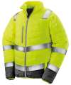 RS325M R325M Result Safe-Guard Soft Safety Jacket Fluorescent Yellow colour image