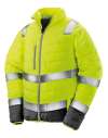 RS325M R325M Result Safe-Guard Soft Safety Jacket Fluro Yellow colour image