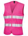 RS334F R334F Result Core Ladies Hi-Vis Vest Floro Pink colour image