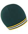 RS368 R368X Result National Beanie Gold / Green / White colour image