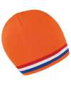 RS368 R368X Result National Beanie Orange / Red / White / Blue colour image