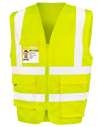 RS477 R477X Result Safe-Guard Heavy Duty Poly/Cotton Security Vest Yellow colour image