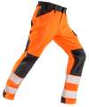 RS517 R517X Result Recycled Dynamic Stretch Safety Trousers Fluorescent Orange colour image
