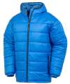 RS910 R910X Result Recycled Hooded Padded Parka Jacket Royal Blue colour image