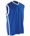 SR278M S278M Spiro Basketball Top Royal Blue / White colour image