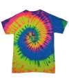 T1000 1000 Tee Jays Basic T-Shirt Neon Rainbow colour image