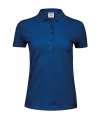 T145 145 Tee Jays Ladies Luxury Stretch Polo Shirt Indigo Blue colour image