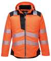 T400 400 Tee Jays Stretch T-Shirt Orange / Black colour image