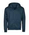 T5154 5154 Tee Jays Unlabeled Hooded Full Zip Sweatshirt Ink colour image