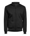 T5440 5440 Tee Jays Full Zip Sweat Jacket Black colour image