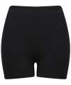 TL301 Tombo Ladies Seamless Shorts Black colour image