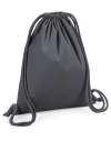 W260 Westford Mill Organic Premium Cotton Gymsac Graphite colour image